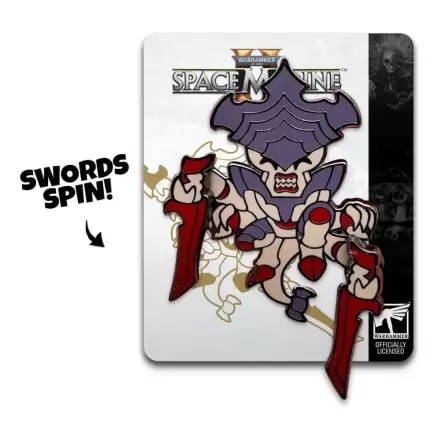 Space Marine 2 Pin-Anstecker Tyranid Warrior 5 cm Produktfoto