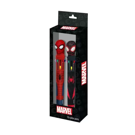 Marvel Spiderman Packung mit 2 Stiften in 10 Farben termékfotója