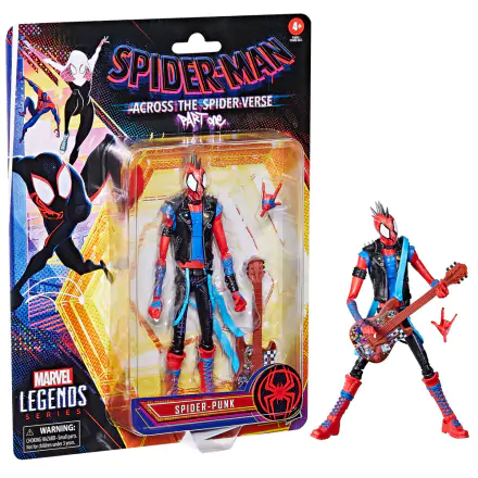 Spider-Man: Across the Spider-Verse Marvel Legends Actionfigur Spider-Punk 15 cm Produktfoto