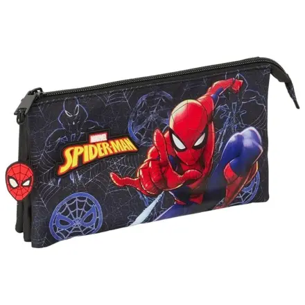 Marvel Spiderman Attack dreifaches Federmäppchen Produktfoto