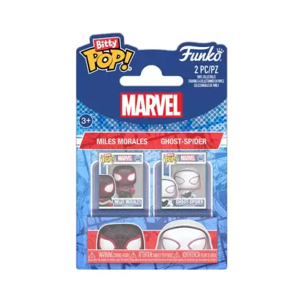 Spider-Man Bitty Funko POP! Vinyl Figur 2er-Pack MilesM&SGwen Produktfoto