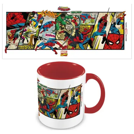 Spider-Man Comics farbiges Inneres Tasse Produktfoto