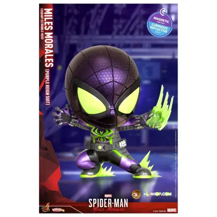 Spider-Man Cosbaby Welle 5 Miles Morales Purple Reign Suit Produktfoto