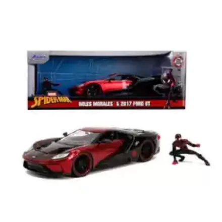 Spider-Man Diecast Modell 1/24 2017 Ford GT Miles Morales termékfotója