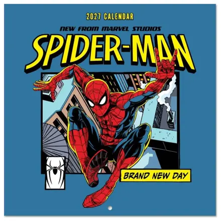 Spider-Man Wandkalender 2027 30 x 30 cm Produktfoto