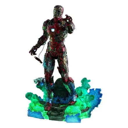 Spider-Man: Far From Home MMS PVC Actionfigur 1/6 Mysterio's Iron Man Illusion 32 cm Produktfoto