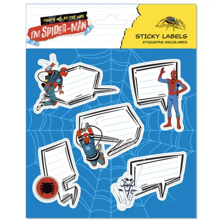 Marvel Spiderman Premium selbstklebende Etiketten Produktfoto