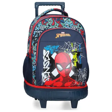 Marvel Spiderman Graffiti kompakter, ausziehbarer Trolley 43 cm Produktfoto
