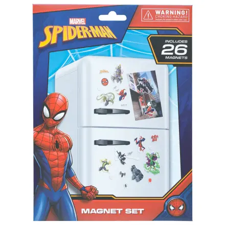 Marvel Spiderman Set von Stanzmagneten Produktfoto
