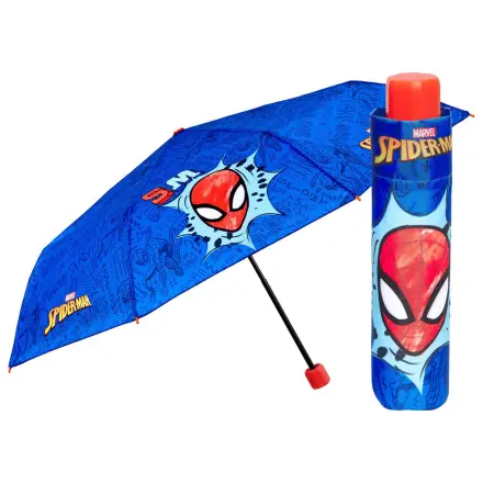 Marvel Spiderman manuell faltbarer Regenschirm 50cm Produktfoto