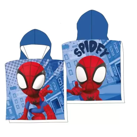 Marvel Spiderman Microfaser Poncho Strandtuch Produktfoto