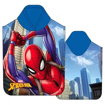 Marvel Spiderman Microfaser Poncho Handtuch Produktfoto