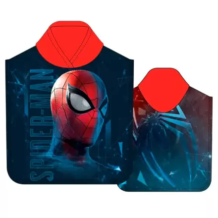 Marvel Spiderman Microfaser Poncho Handtuch Produktfoto