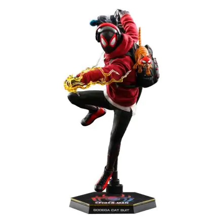 Spider-Man: Miles Morales Videogame Masterpiece Actionfigur 1/6 Miles Morales Bodega Cat Suit 29 cm Produktfoto