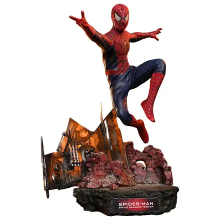 Spider-Man Movie Masterpiece Action-Figur 1/6 Spider-Man (Battle Damaged Version) 30 cm Produktfoto