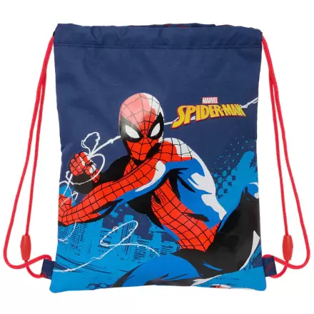 Marvel Spiderman Neon Turnbeutel 34cm Produktfoto