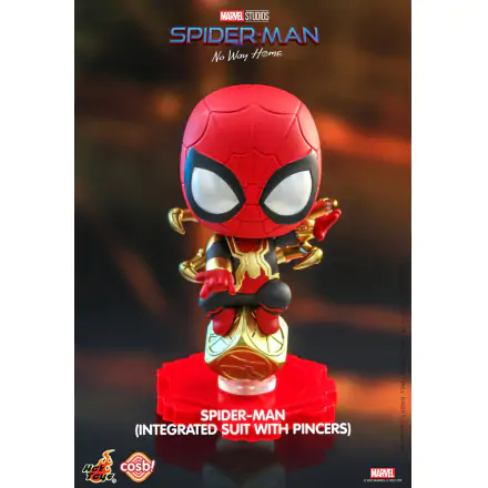 Spider-Man: No Way Home Cosbi Minifigur Spider-Man (Integrated Suit) 8 cm termékfotója