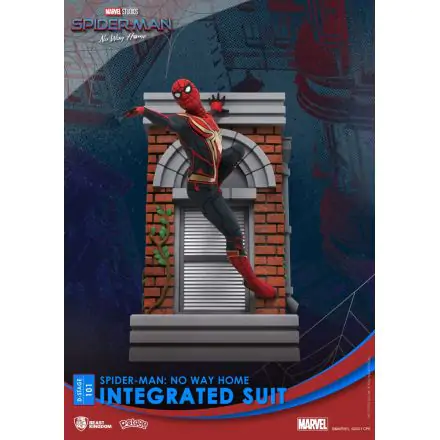 Spider-Man: No Way Home D-Stage PVC Diorama Spider-Man Integrated Suit Closed Box Version 16 cm Produktfoto