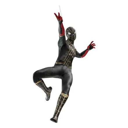 Spider-Man: No Way Home Movie Masterpiece Actionfigur 1/6 Spider-Man (Black & Gold Suit) 30 cm termékfotója