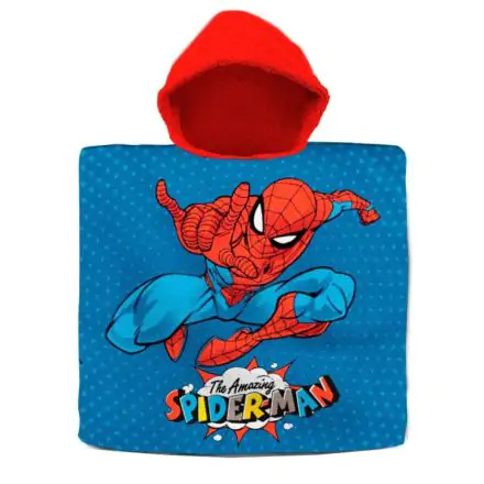 Marvel Spiderman Baumwolle Poncho Handtuch termékfotója