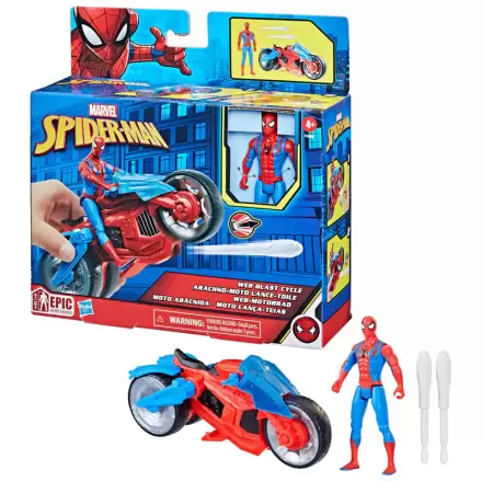 Marvel Spiderman Spiderman + Fahrzeug Figur Produktfoto