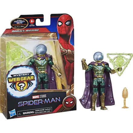 Spider-Man Pókember Mysterio Mystery Web Gear Actionfigur 13cm termékfotója