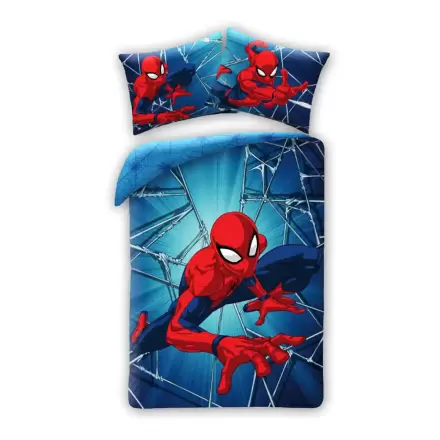 Spider-Man Bettbezug-Set Spider-Man crawling 140 x 200 cm / 70 x 90 cm Produktfoto