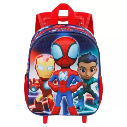 Marvel Spiderman Spidey Glow 3D Trolley 34cm Produktfoto