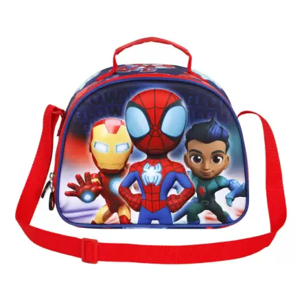 Marvel Spiderman Spidey Glow 3D Lunchtasche Produktfoto