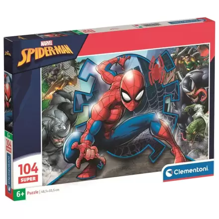 Marvel Spiderman super Puzzle 104St Produktfoto