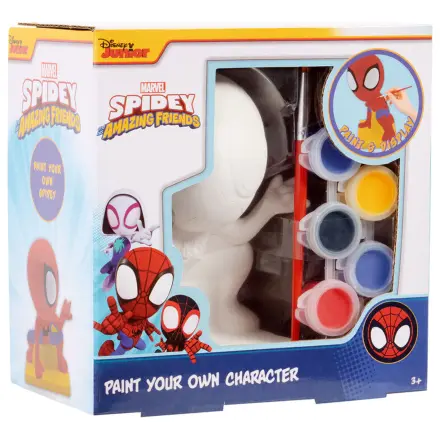 Marvel Spiderman Gipsfigur zum Bemalen Produktfoto