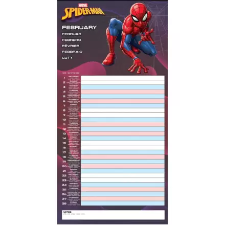 Marvel Spiderman Planer Kalender termékfotója