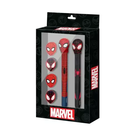 Marvel Spiderman Stift, Bleistift und 4er-Pack termékfotója