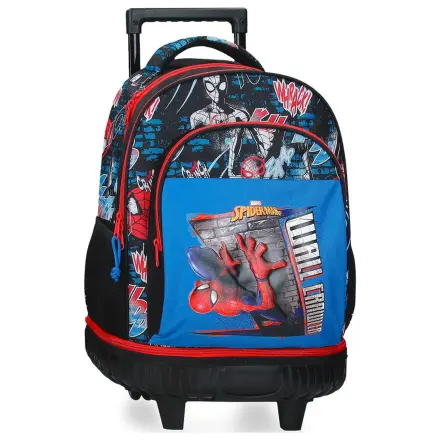 Marvel Spiderman Wall Crawler ausziehbarer kompakter Trolley 43 cm Produktfoto