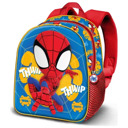 Marvel Spiderman Web Out 3D Rucksack 31cm Produktfoto