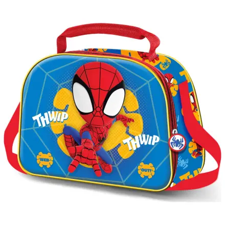 Marvel Spiderman Web Out 3D Lunchtasche Produktfoto