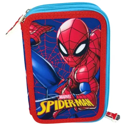 Marvel Spiderman Web dreifaches Federmäppchen Produktfoto
