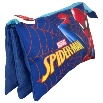 Marvel Spiderman Web dreifach Federmäppchen Produktfoto