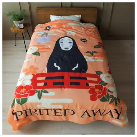 Spirited Away Natsu Bettdecke No Face & Flowers Produktfoto
