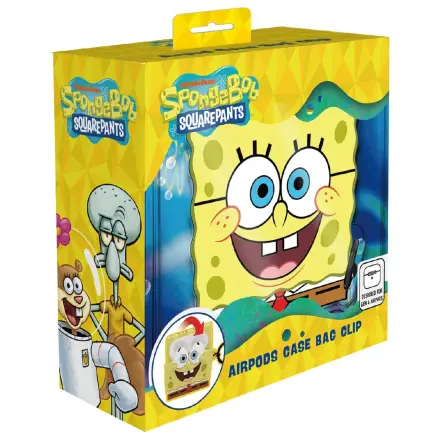 SpongeBob 3D Schaum AirPods Hülle Tasche Clip Produktfoto