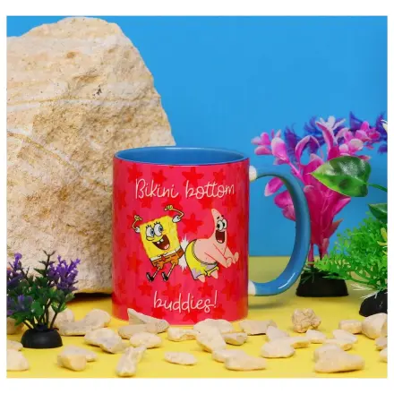SpongeBob Bikini Bottom Buddies innen farbiger Becher 325 ml Produktfoto