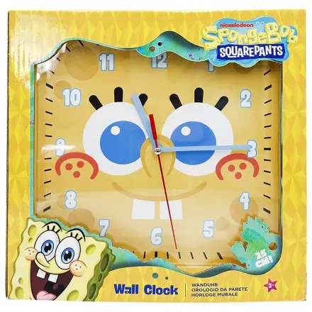 Spongebob Wanduhr quadratisch Spongebob Produktfoto