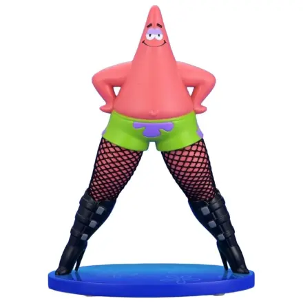 SpongeBob SquarePants Goofy Goober Rock Kunst Figur Patrick Star in Fishnets 15 cm Produktfoto