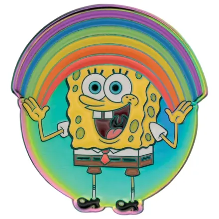 Spongebob Squarepants Anstecknadel Regenbogen Limitierte Auflage Produktfoto