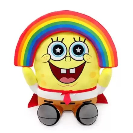 SpongeBob Squarepants: SpongeBob Rainbow HugMe Plüsch 40 cm Produktfoto