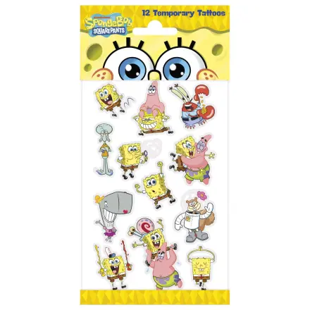 SpongeBob Fun tattoo 12 Stück Produktfoto