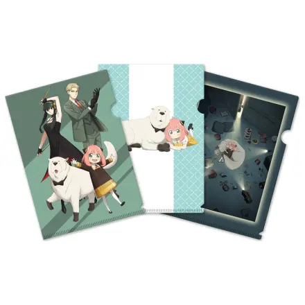 Spy x Family Clearfile 3er-Set Season 3 Produktfoto