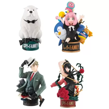 Spy x Family Pettitrama EX Series Sammelfiguren 4er-Pack Set 9 cm termékfotója