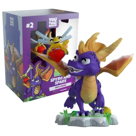 Spyro und Sparx Figur Youtooz 9 cm Produktfoto
