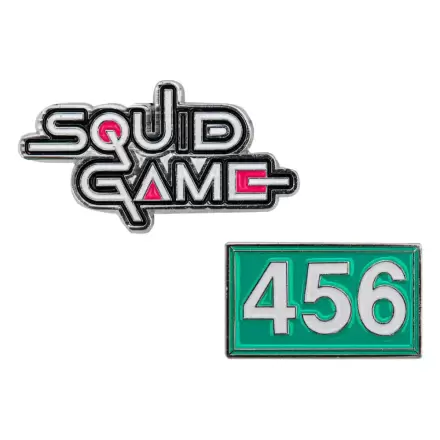 Squid Game Ansteck-Pins 2er-Pack  Squid Game & Player 456 termékfotója